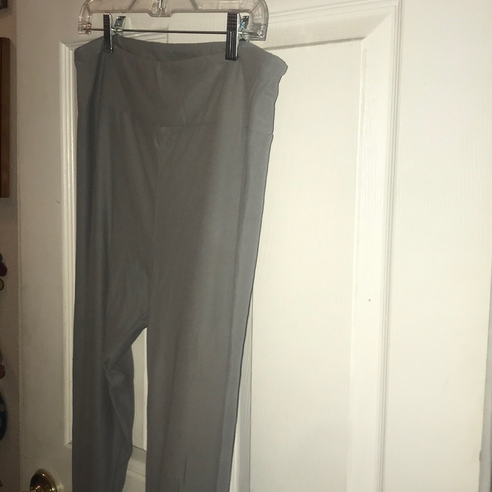 Gray leggings - plain